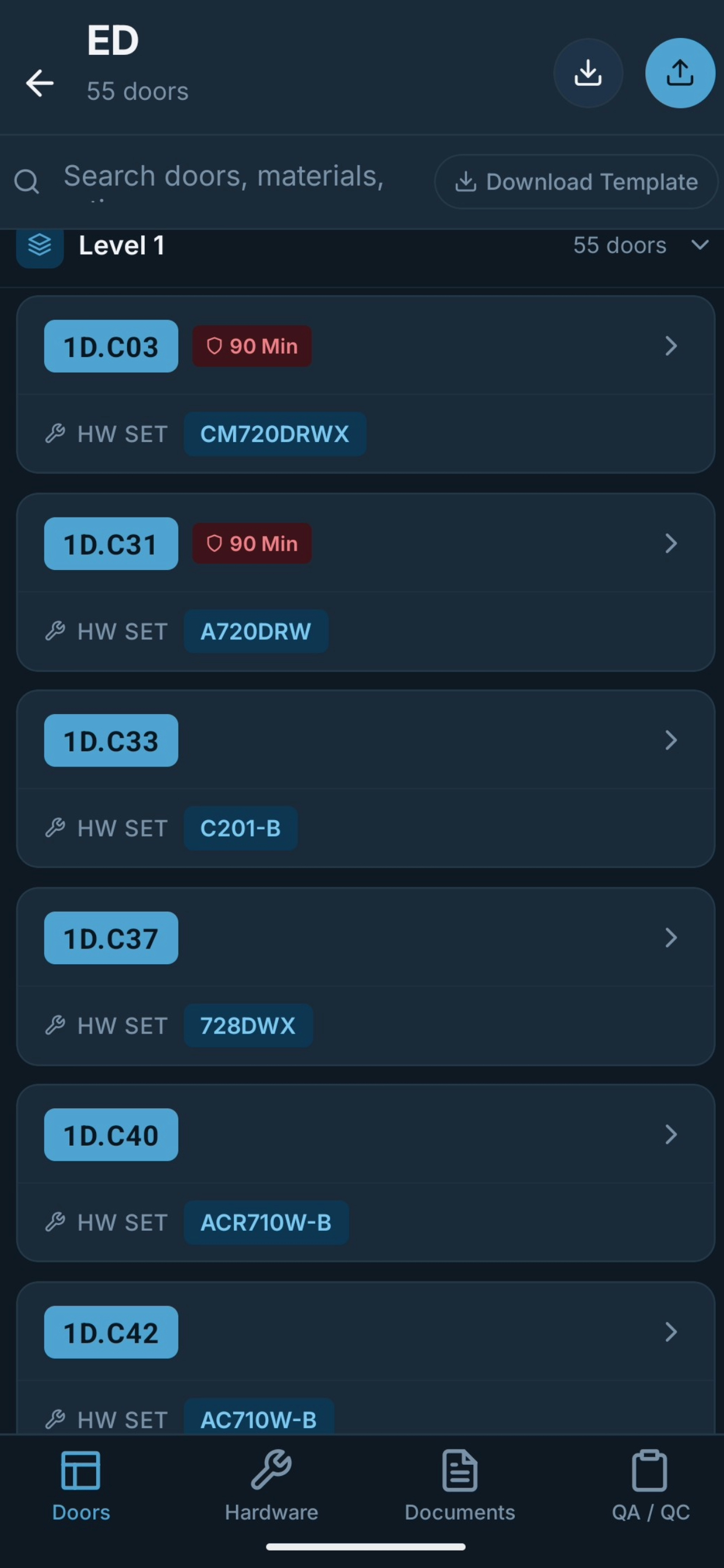 DHCompanion: Door Schedule screenshot 3