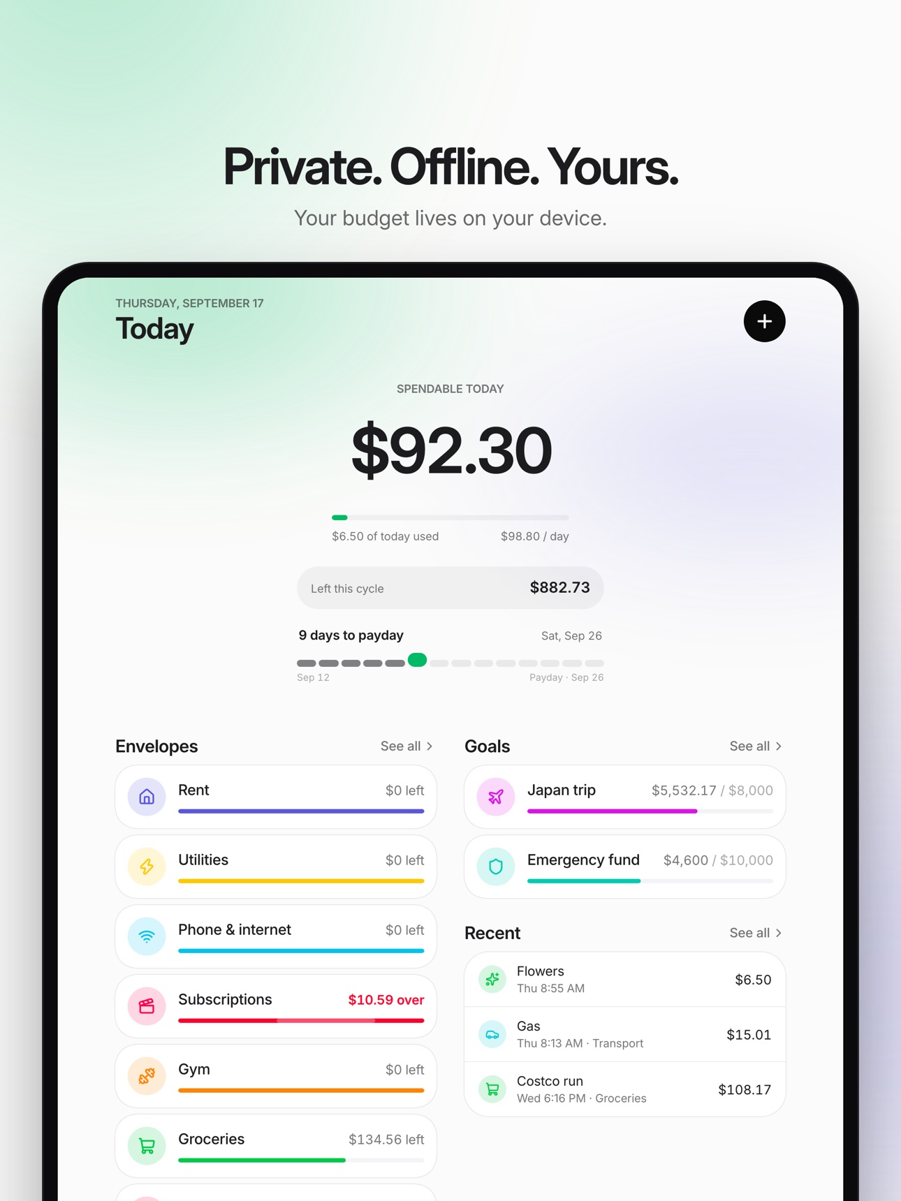 Screenshot 12 of Solvent: Daily Budget