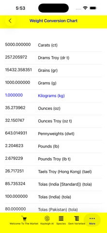 MyIntelliGem - Gemology App Screenshot 9 of 10