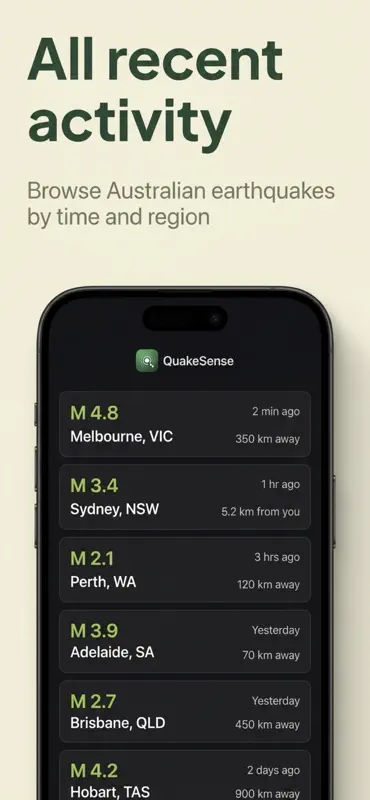 Quake Sense Australia screenshot 3 of 5