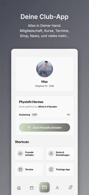Physiofit Hermes screenshot 1
