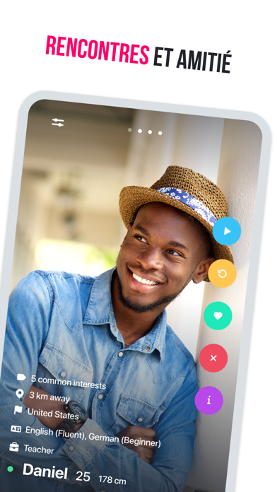 Screenshot #2 pour Cool Meet - App de Rencontres