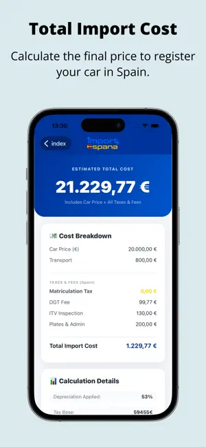 ImportEspana screenshot 3