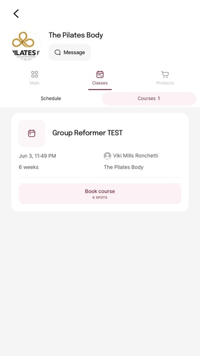 The Pilates Body App Screenshot