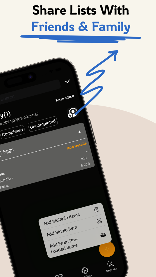 #4. grocery list maker perfectly (iOS) Podle: Anmol Rattan