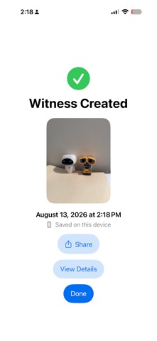 Veridenz iPhone screenshot
