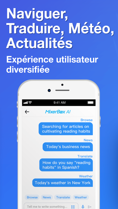 Screenshot #3 pour MixerBox AI:Chat AI Navigateur