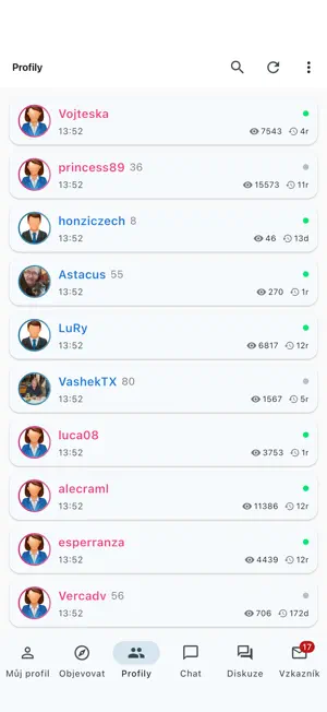 Chatujme.cz screenshot 3