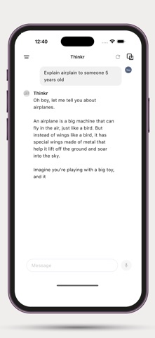 Thinkr screenshot