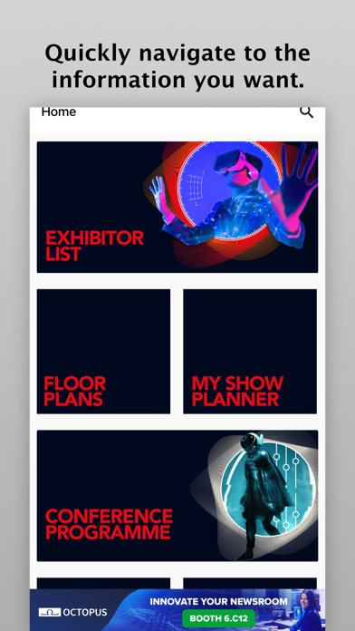 IBC2024 Official Mobile App Screenshot