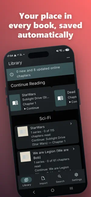 ReadStream screenshot 1