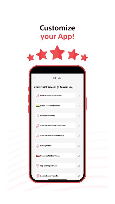 Bank Muscat Mobile Banking Screenshot