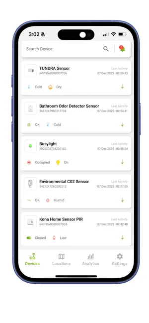 Ginjer IoT screenshot 3