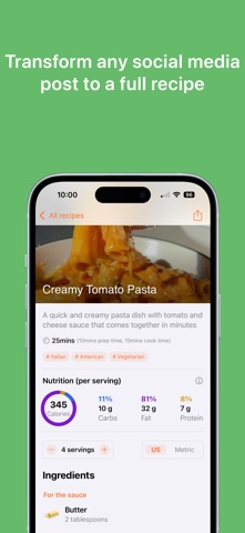Cookmarks: Recipe Manager screenshot