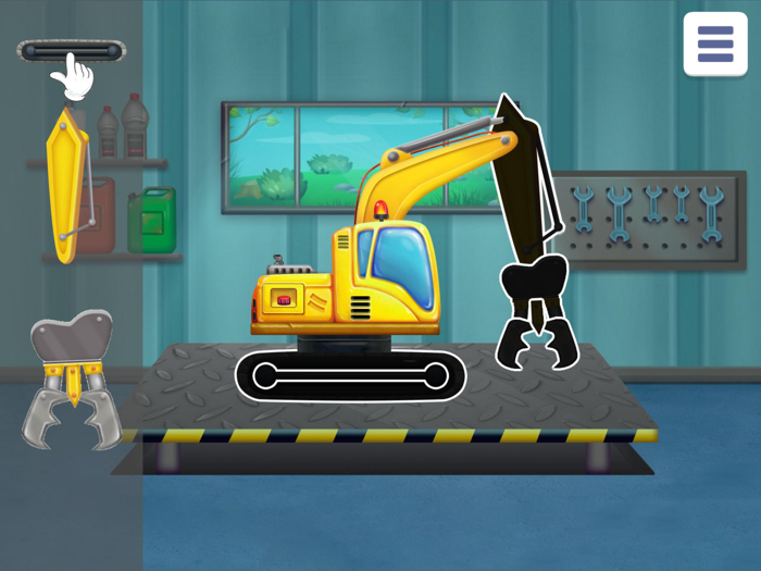 Tractor Truck Builder Games