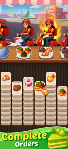 Food Sort: Puzzle Game iPhone screenshot