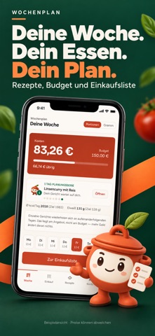 Wochenplan: Essensplaner Screenshot 1 of 5