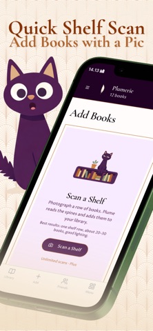 Plumerie: Home Library App screenshot