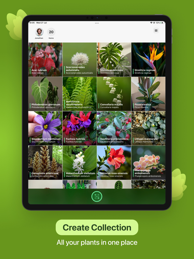Plant Identification Screenshot