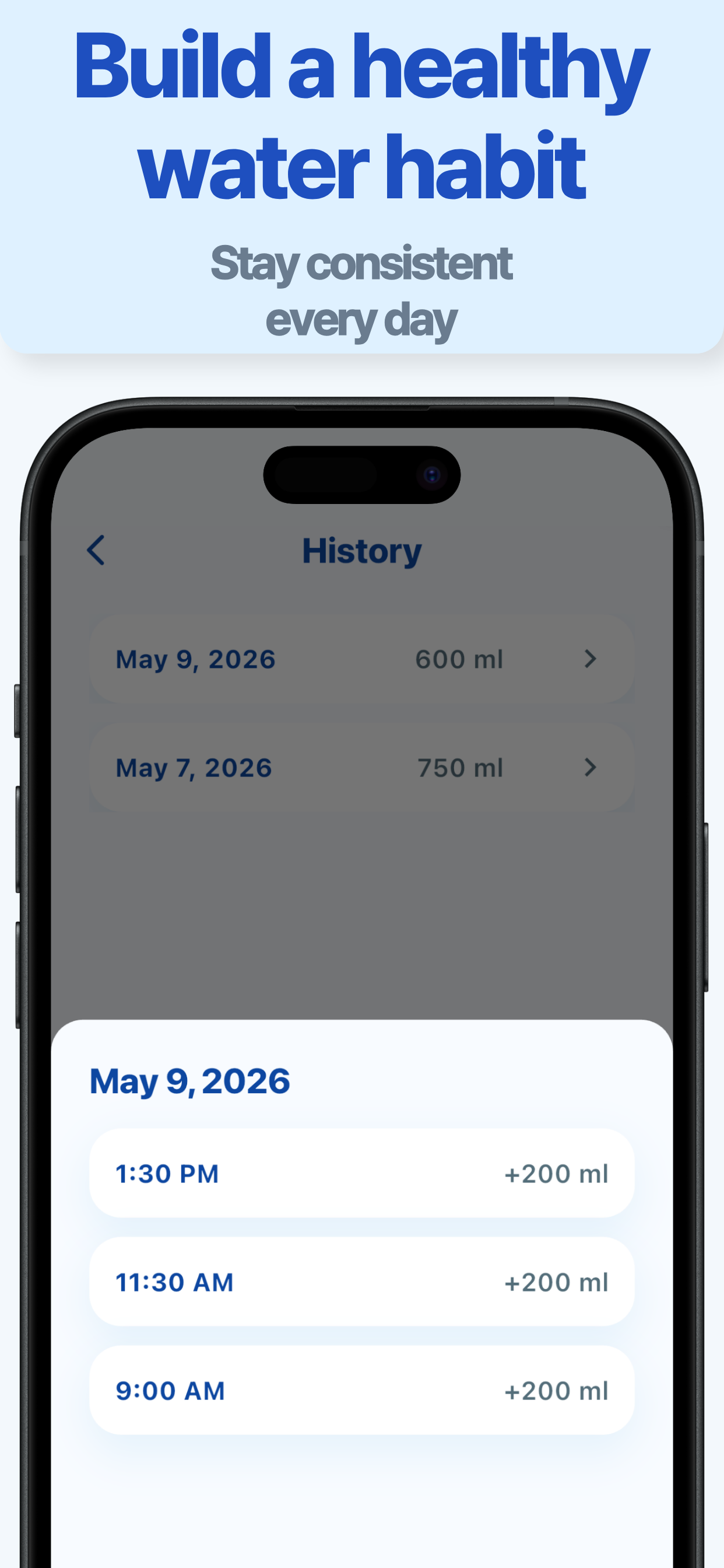 Water Tracker: Daily Hydration