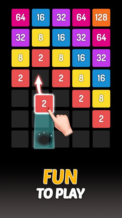 X2 Blocks : 2048 Number Puzzle Screenshot