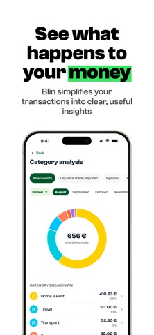 Blin: Expense Tracker & Budget Screenshot 1 of 8