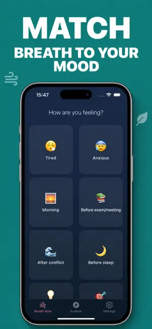 Inhale: Guided Breathwork screenshot 1