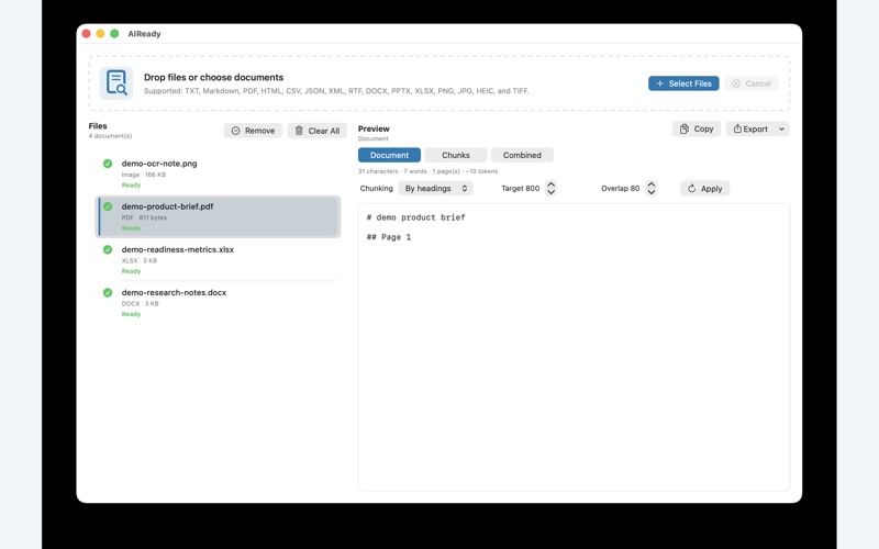 AIReady screenshot