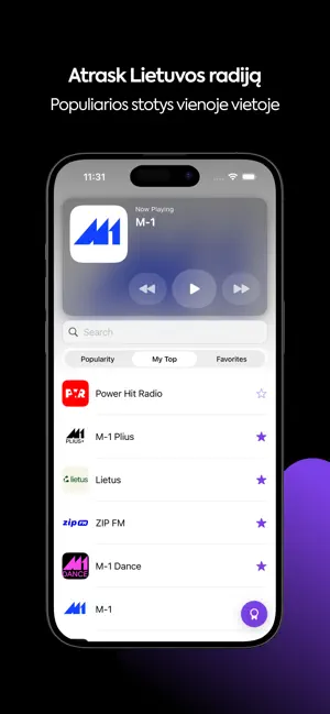Radio LT: Lietuvos radijas screenshot 4