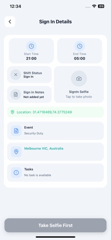Staffoo: Security Jobs iPhone screenshot