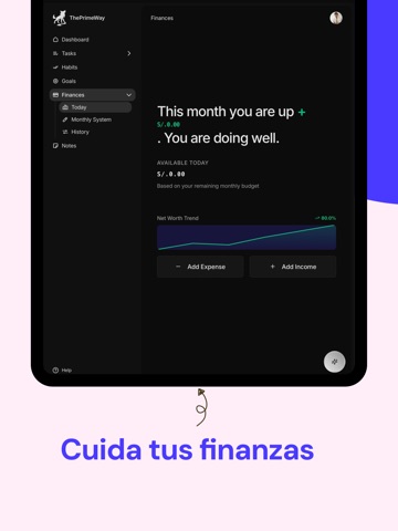 ThePrimeWay iPad screenshot