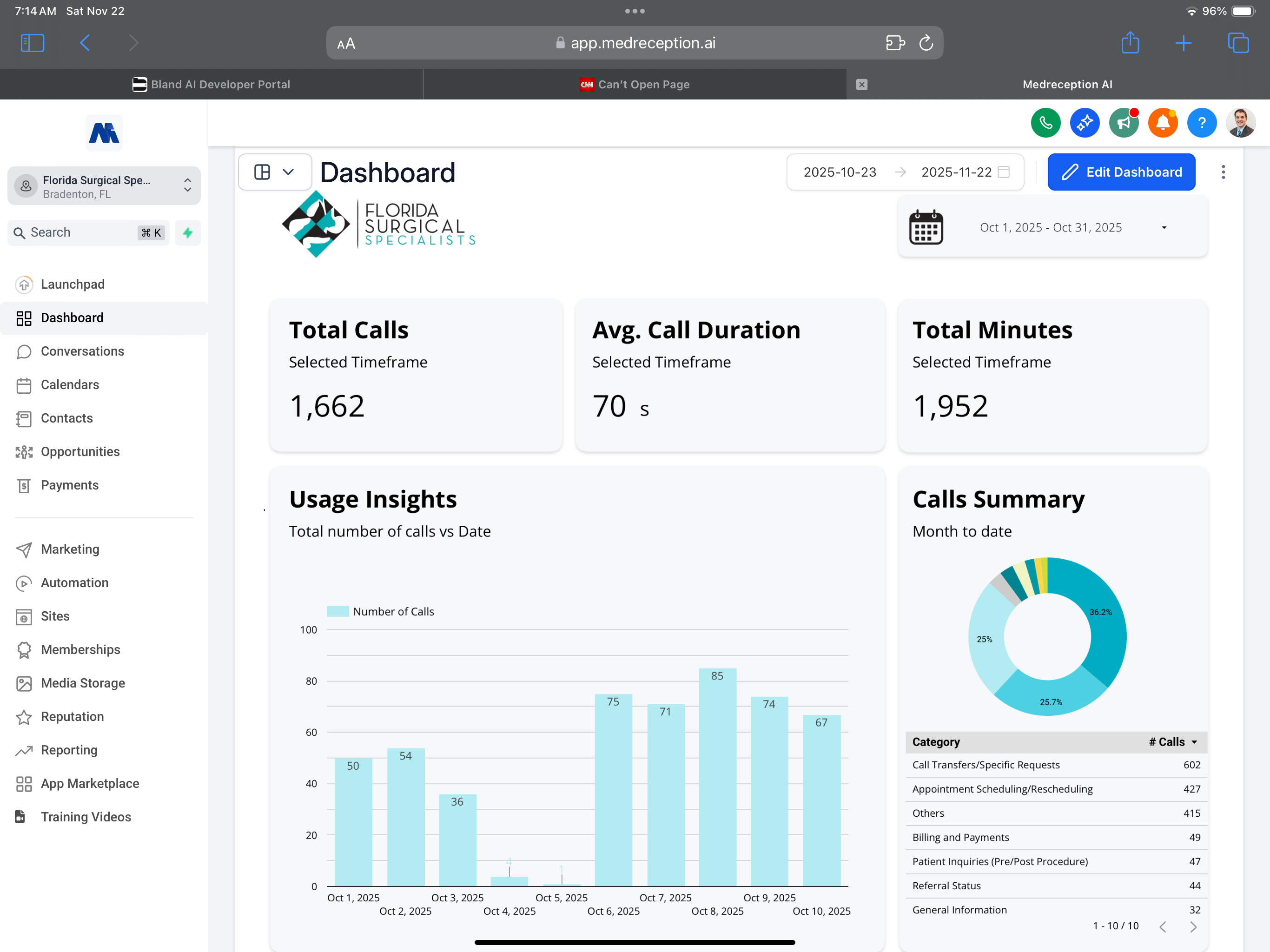 Medreception AI - Clients screenshot 9