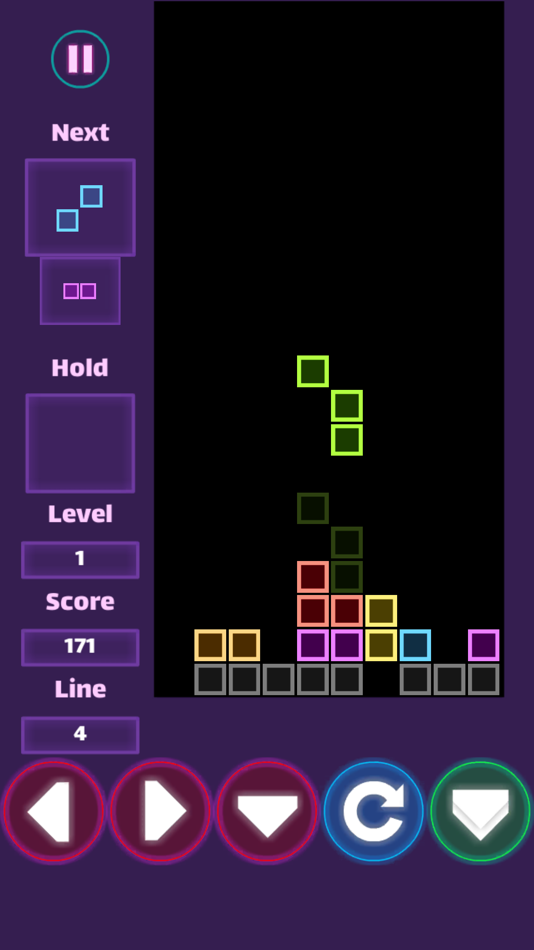 #3. Neon Block Puzzle Game (iOS) 来自: 婷 汤