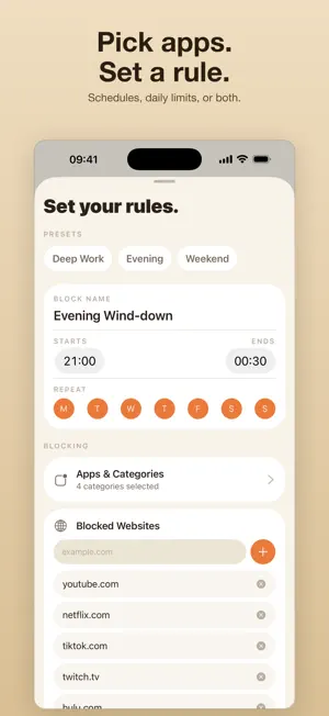 Focus Blocks: App Blocker screenshot 2