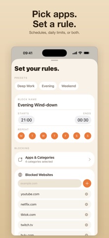Focus Blocks: App Blocker Screenshot 2 of 5
