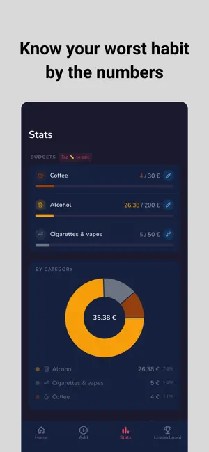 Kuply: Budget & Habit Tracker screenshot 4