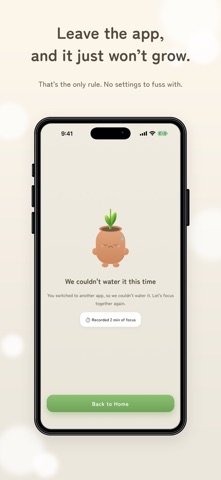 Focus Pot: Study & Work Timer iPhone screenshot