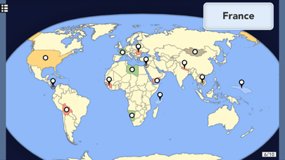 Countries, Capitals, Flags Screenshot