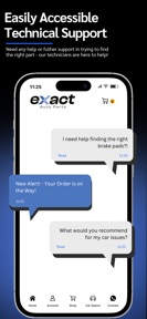 Exact Auto Parts screenshot