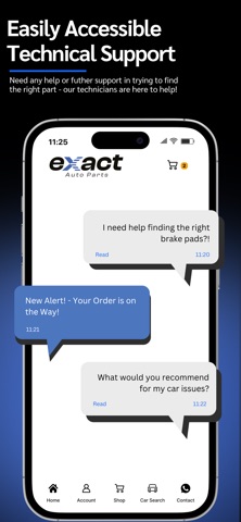 Exact Auto Parts iPhone screenshot