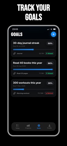 Discipline Tracker – CHAINR screenshot