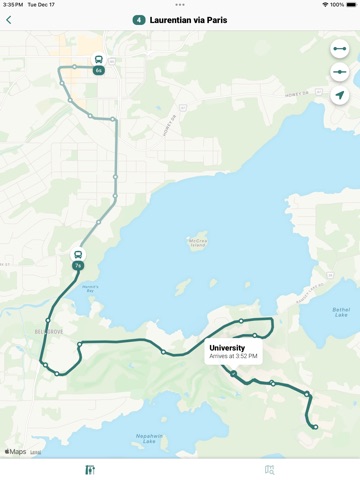 Sudbury Transit (GOVA) iPad screenshot