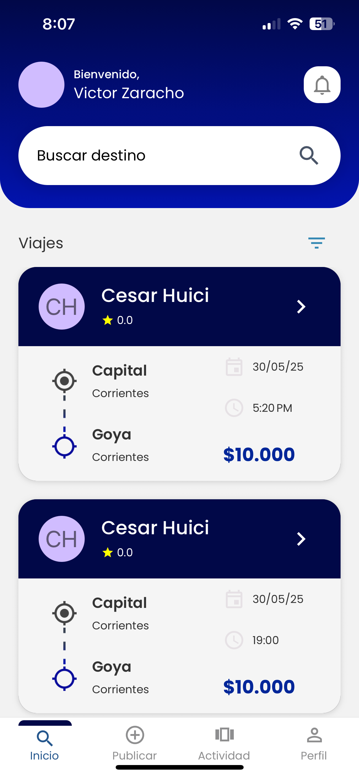 Viajate
