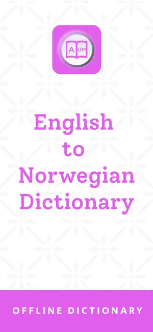 Norwegian Dictionary App screenshot 1