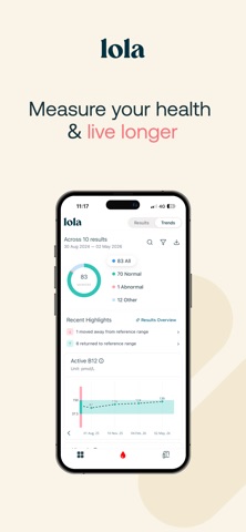 Lola: Lab Tests & Wellness Screenshot 4 of 4