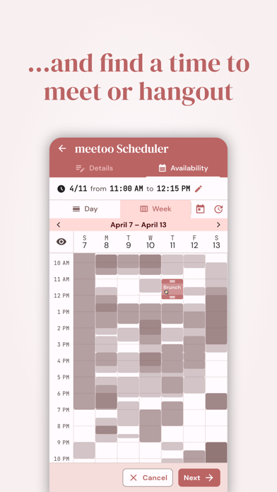 meetoo! iPhone screenshot 4 - Productivity app