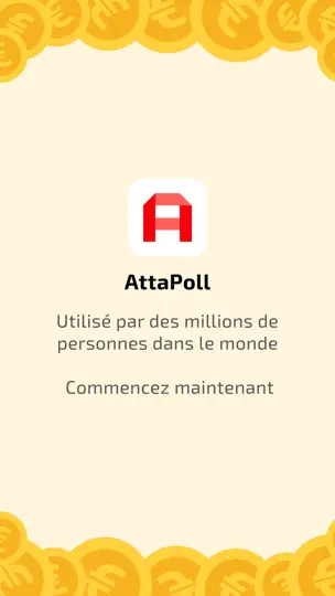 Capture d'écran de AttaPoll - Sondages Rémunérés sur iPhone 7