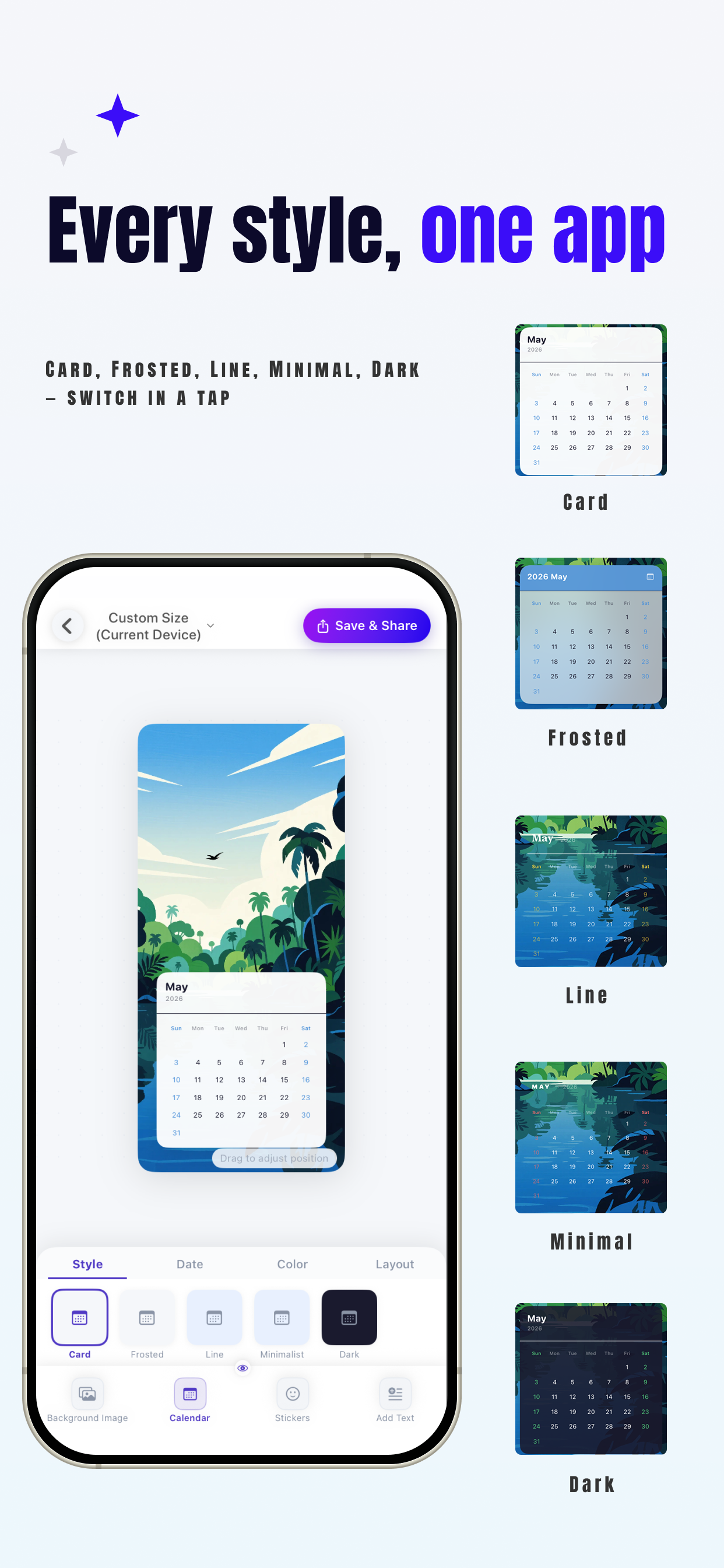 DailyWall – Calendar Wallpaper