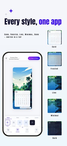 DailyWall – Calendar Wallpaper Screenshot 3 of 6