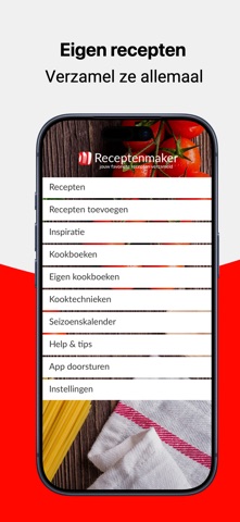 Receptenmaker – jouw kookboek iPhone screenshot 5